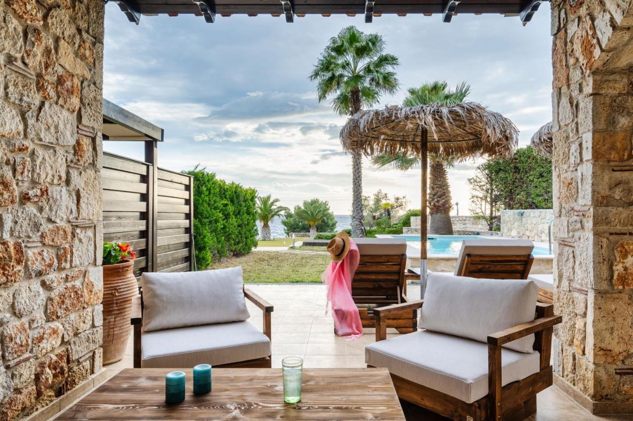 Palmrise Luxury Villas By Travel Pro Services - Nea Skioni Halkidiki エクステリア 写真