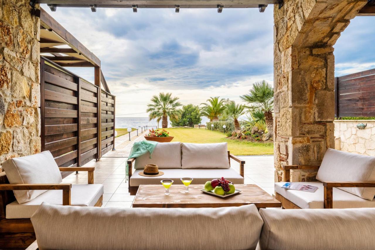 Palmrise Luxury Villas By Travel Pro Services - Nea Skioni Halkidiki エクステリア 写真