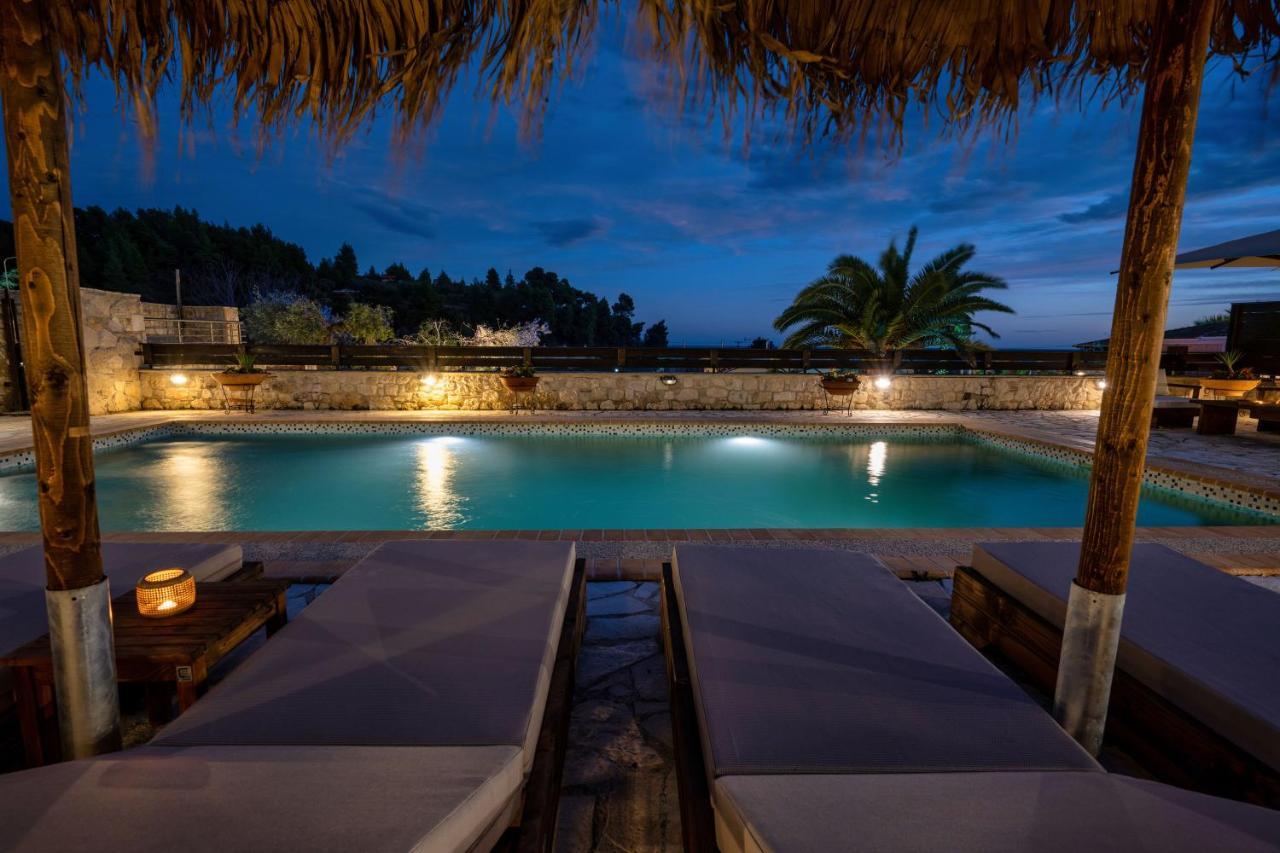 Palmrise Luxury Villas By Travel Pro Services - Nea Skioni Halkidiki エクステリア 写真