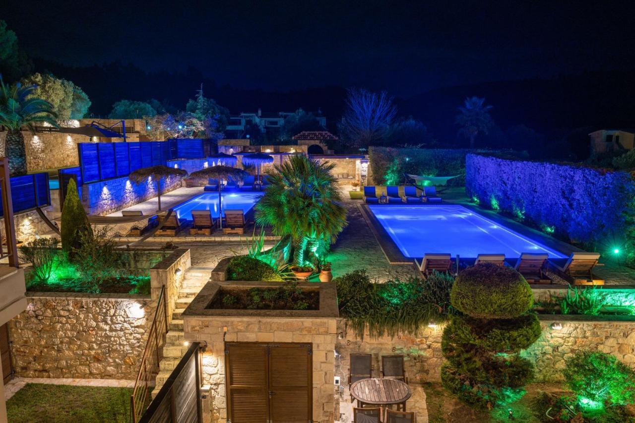 Palmrise Luxury Villas By Travel Pro Services - Nea Skioni Halkidiki エクステリア 写真