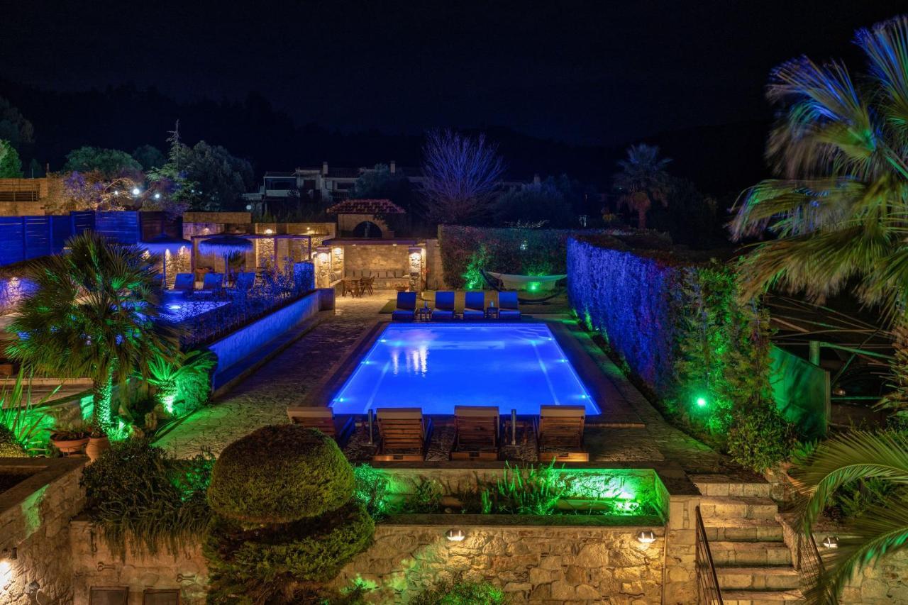 Palmrise Luxury Villas By Travel Pro Services - Nea Skioni Halkidiki エクステリア 写真
