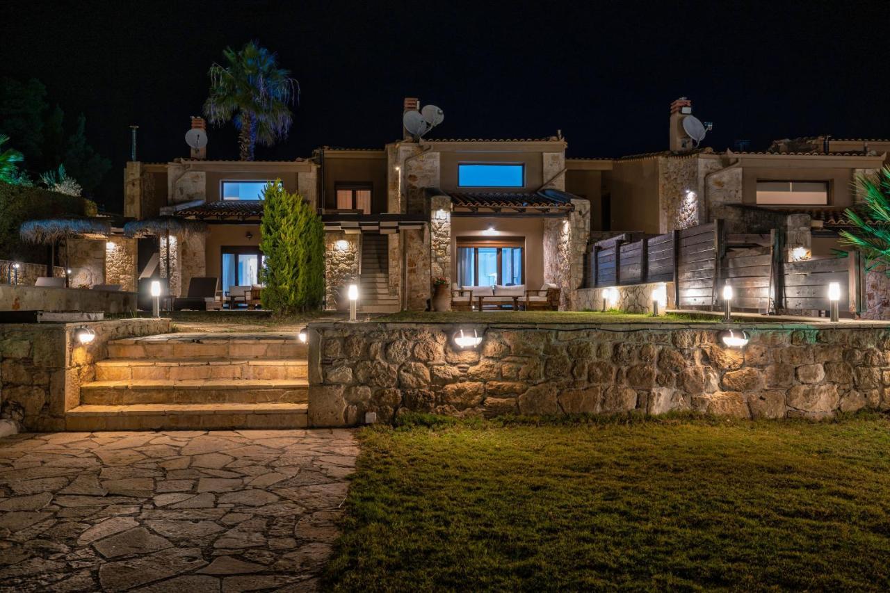Palmrise Luxury Villas By Travel Pro Services - Nea Skioni Halkidiki エクステリア 写真