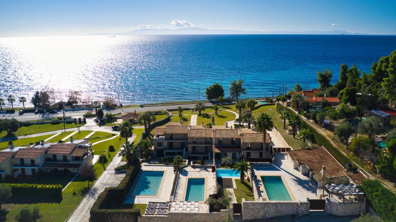 Palmrise Luxury Villas By Travel Pro Services - Nea Skioni Halkidiki エクステリア 写真